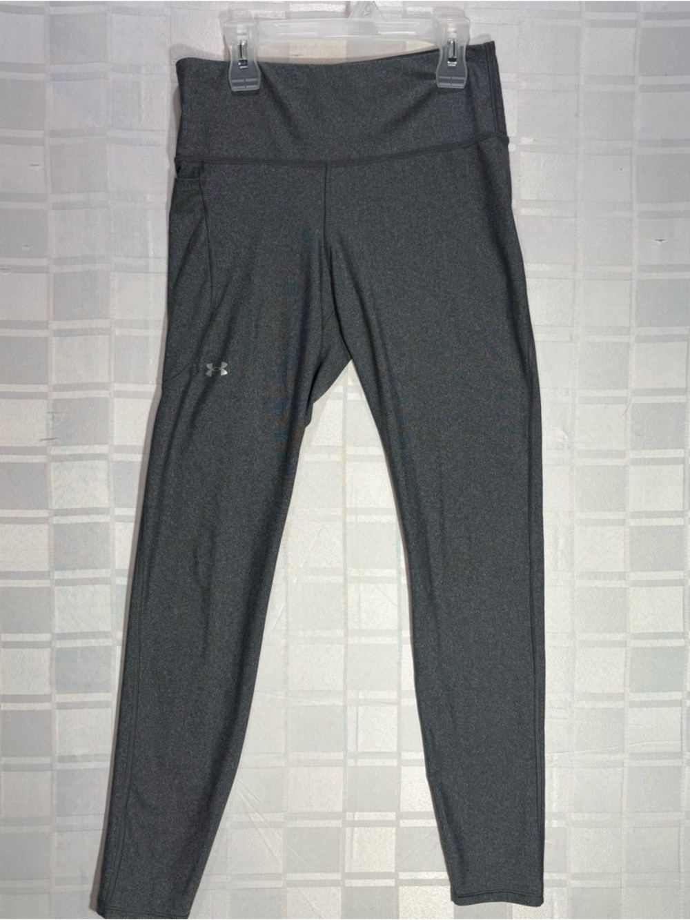 Under Armour Dark Gray High-Rise Performance Leggings Size M
